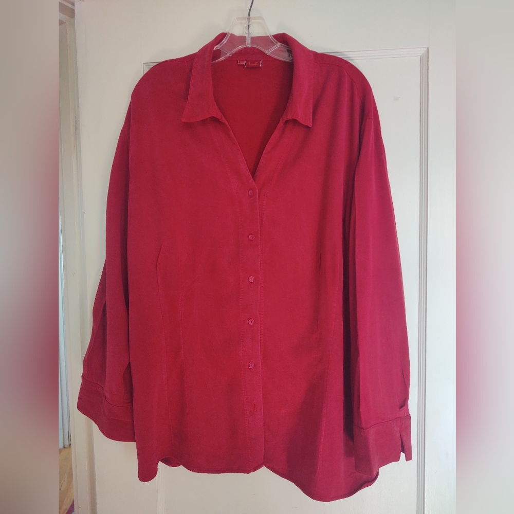 Vintage Tianello Red 3x Tencel